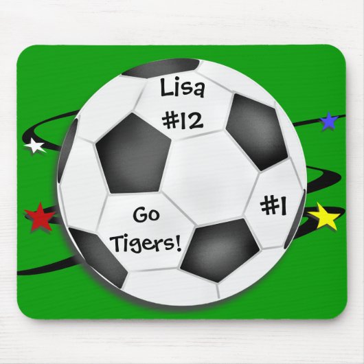 Fußball Mousepad (Vorne)