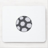 Fußball Mousepad (Vorne)