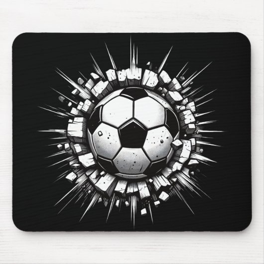 Fußball Mousepad (Vorne)