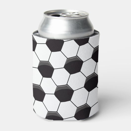 Fußball-Muster Dosenkühler (Kanne Vorderseite)
