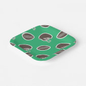 Fußball-Muster Geburtstagspapier-Teller Pappteller (Gewinkelt)