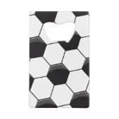 Fußball-Muster Geldbeutel Flaschenöffner (Rückseite)