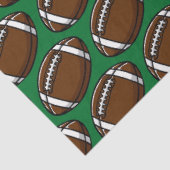 Fußball Muster Green Sports Player Team Spielfan Seidenpapier (Ausschnitt)