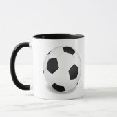 Fußball-Muster Kaffeemaschine Tasse (Links)