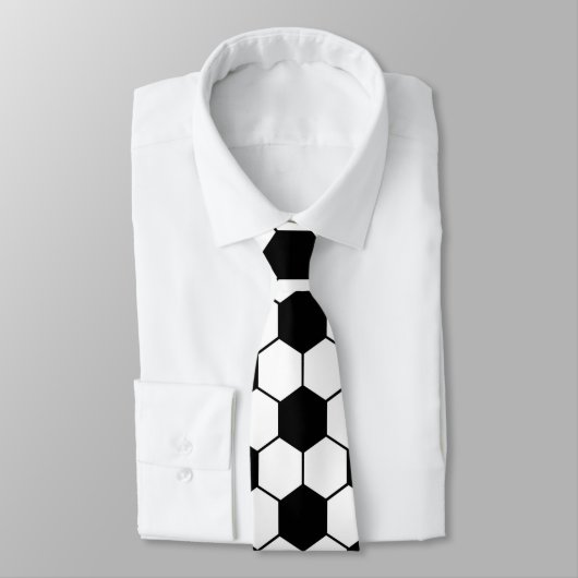 Fußball-Muster Krawatte (Gebunden)