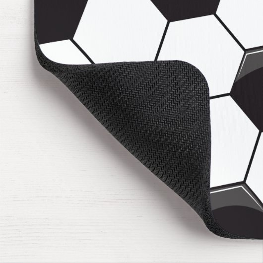 Fußball-Muster Mousepad (Ecke)