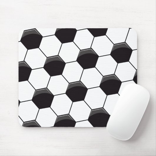 Fußball-Muster Mousepad (Mit Mouse)