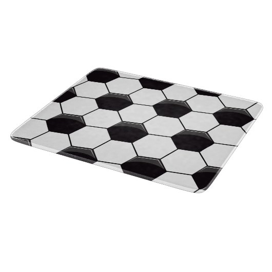 Fußball-Muster Schneidebrett (Ecke)