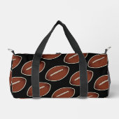 Fußball-Muster-Screwball-Grafiken Duffle Bag (Vorderseite)