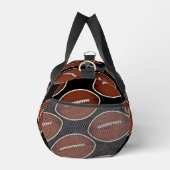 Fußball-Muster-Screwball-Grafiken Duffle Bag (Rechts)