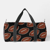 Fußball-Muster-Screwball-Grafiken Duffle Bag (Rückseite)