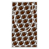 Fußball-Muster Sportteam Trainer Fans Kleine Geschenktüte (Vorderseite)