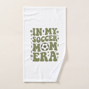 Fußball-Mutter-Ära Vintage-Sport-Mutter-Shirt-Desi Handtuch