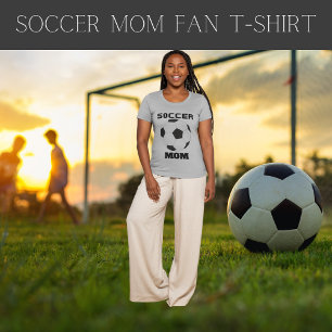 Fußball-Mutter-Fan-T-Shirt T-Shirt