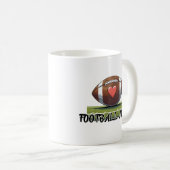 Fußball-Mutter-Keramik-Tasse | Perfektes Geschenk Kaffeetasse (VorderseiteRechts)