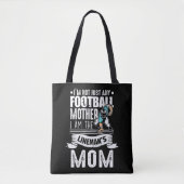 Fußball-Mutter Lineman Mama Son Proud Tasche (Vorderseite)