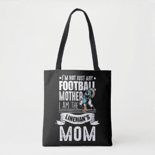 Fußball-Mutter Lineman Mama Son Proud Tasche