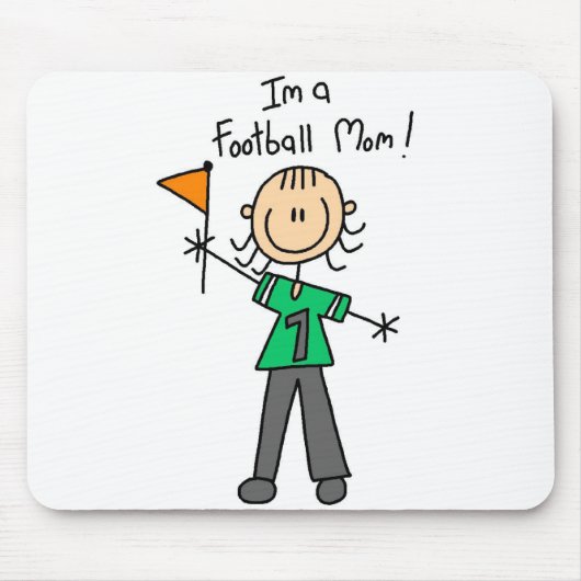 Fußball-Mutter-Mauspad Mousepad (Vorne)