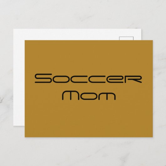 Fußball-Mutter, Verweis auf Allison Hendrix von Or Postkarte (Vorne/Hinten)