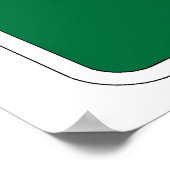 Fußball nächster Ausgang Poster (Ecke)