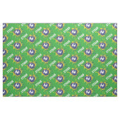 Fußball-Name Score grünes Gewebe Stoff (Fat Quarter (45,7 x 55,9 cm))