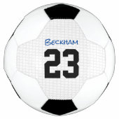 Fußball NAME SportNUMMER Zielnetz Spaß (Vorderseite)