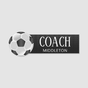 Fußball Namensschild