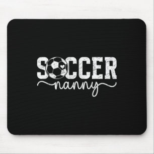 Fußball-Nanny Oma Stolz Nanny eines Fußballspieler Mousepad