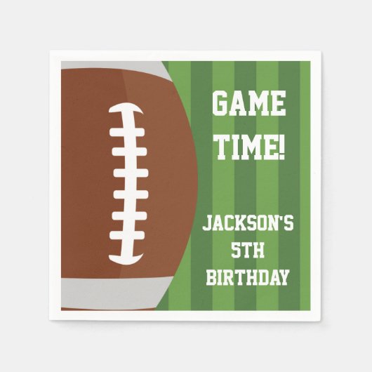 Fußball Napkins | Papierwaren für Party Serviette (Vorderseite)