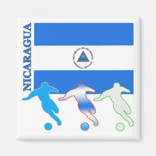 Fußball Nicaragua Magnet