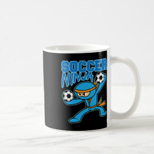 Fußball Ninja Spieler Süße Fußball Liebhaber Lusti Kaffeetasse