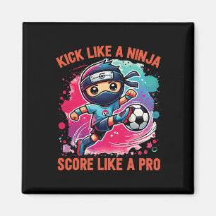 Fußball Ninja-Tritt wie ein Ninja, Punkte wie ein Magnet