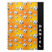 Fußball-Notebook Notizblock (Vorderseite)