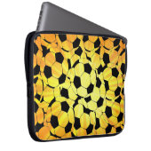 Fußball-Notebook-Sieb Laptopschutzhülle (Vorne Rechts)