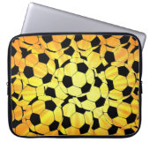 Fußball-Notebook-Sieb Laptopschutzhülle (Vorderseite)