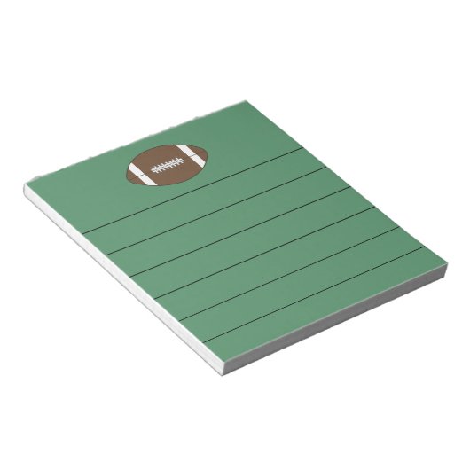 Fußball-Notepad-Geschenk Notizblock (angewinkelt)