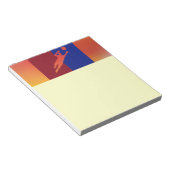 Fußball-Notepad Notizblock (angewinkelt)