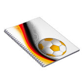 Fußball Notizblock (Rechte Seite)