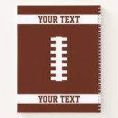 Fußball Notizblock (Rückseite)