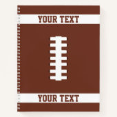 Fußball Notizblock (Vorderseite)