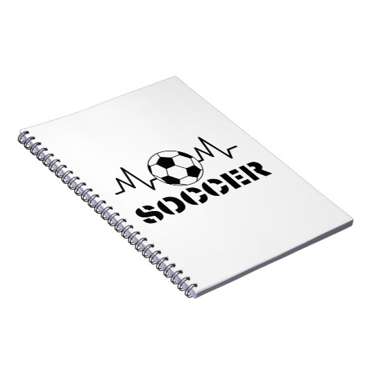 Fußball Notizblock (Rechte Seite)