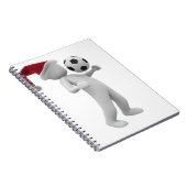 Fußball Notizblock (Rechte Seite)