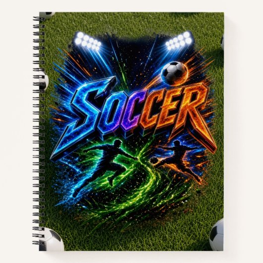 Fußball Notizblock (Vorderseite)