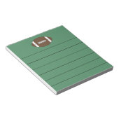 Fußball Notizblock Geschenk (angewinkelt)