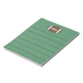 Fußball Notizblock Geschenk (Rotiert)