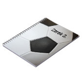 Fußball-Notizbuch Notizblock (Linke Seite)