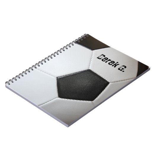 Fußball-Notizbuch Notizblock (Linke Seite)