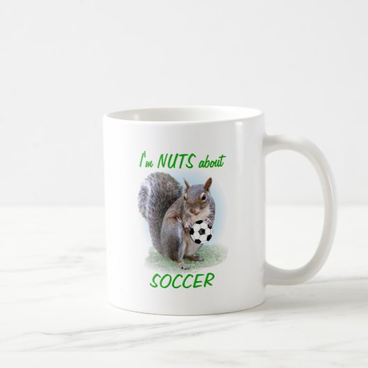 Fußball-Nuss Kaffeetasse (Rechts)