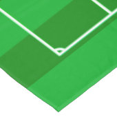 Fußball oder Fußball-Party Tischdecke (Schrägansicht)