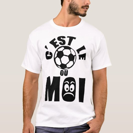 Fußball oder ich bin Frau 1 T-Shirt (Vorderseite)